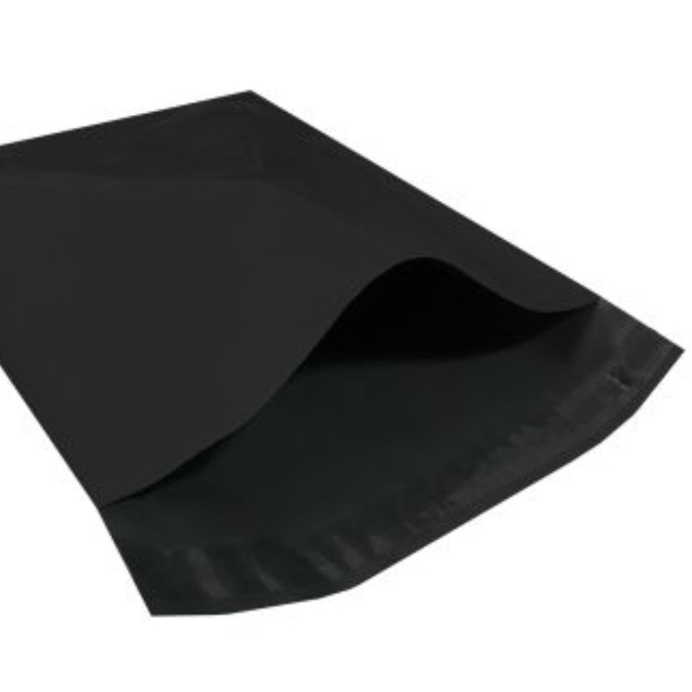 Poly Mailer Shipping Bag 10"x13" Black Pack of 200